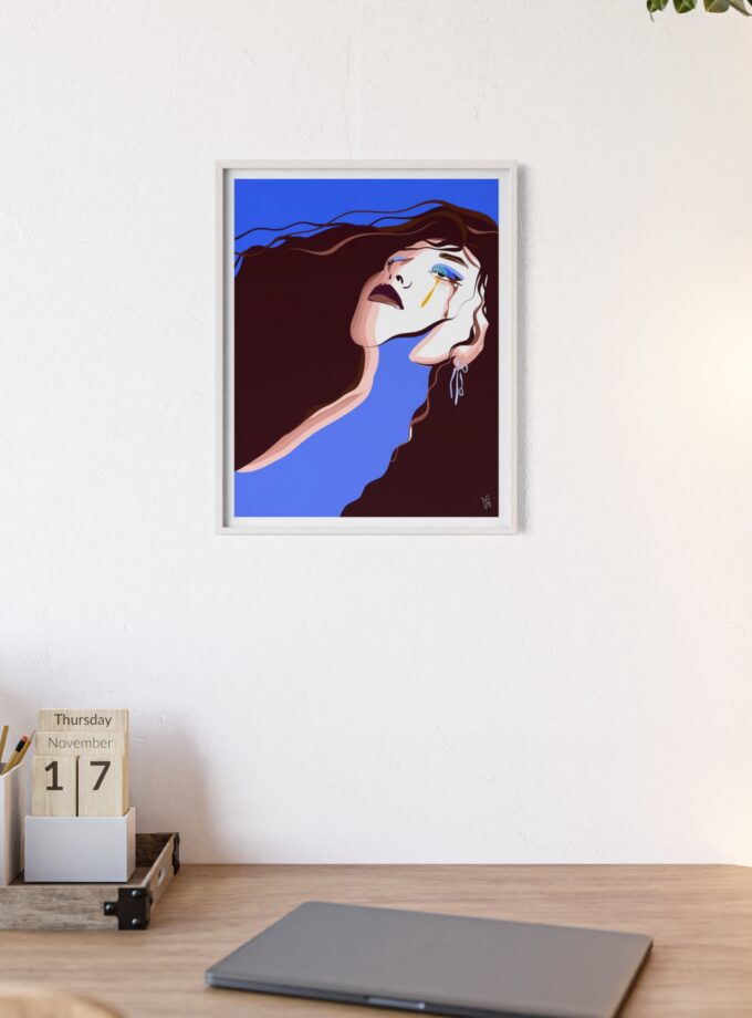 Trance Poster, Framed