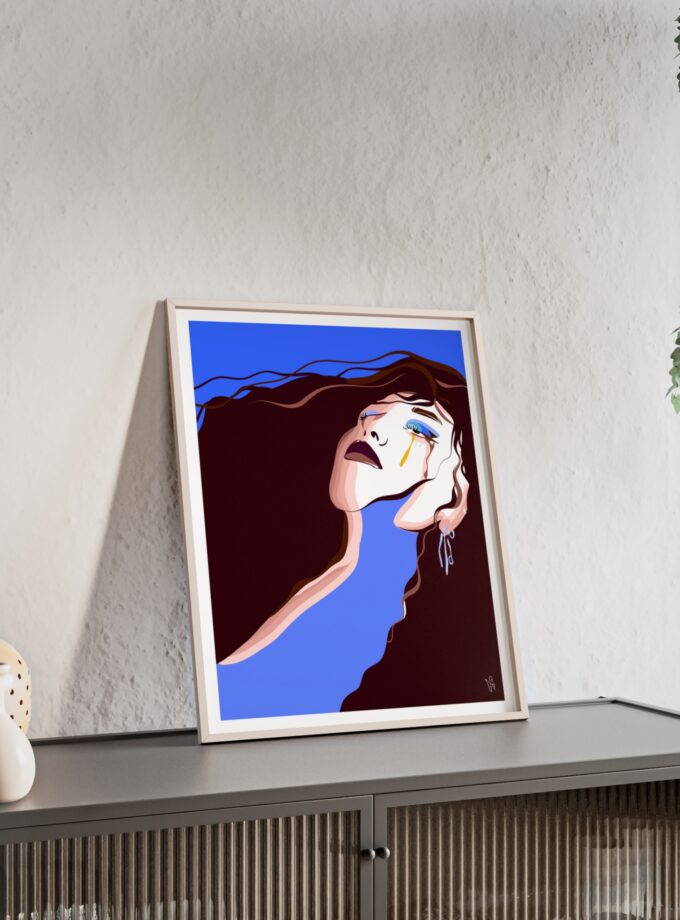 Trance Poster, Framed