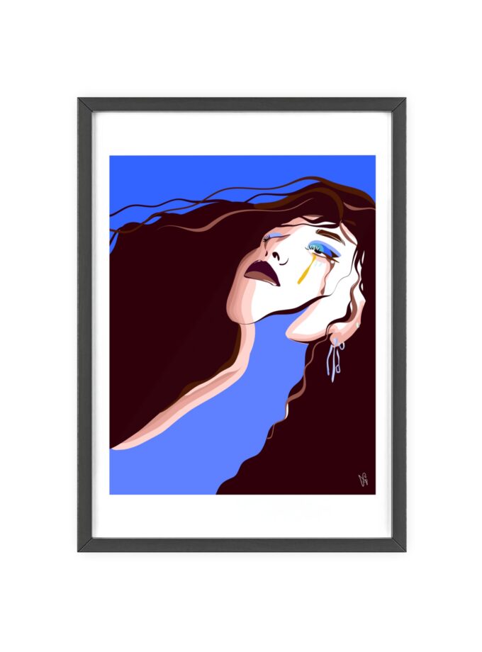 Trance Poster, Framed