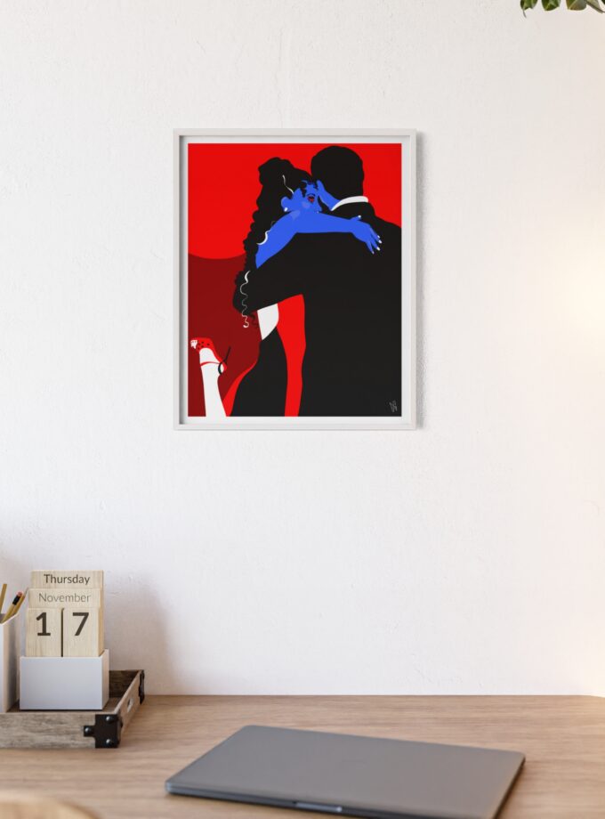 Core Connection Poster, Framed