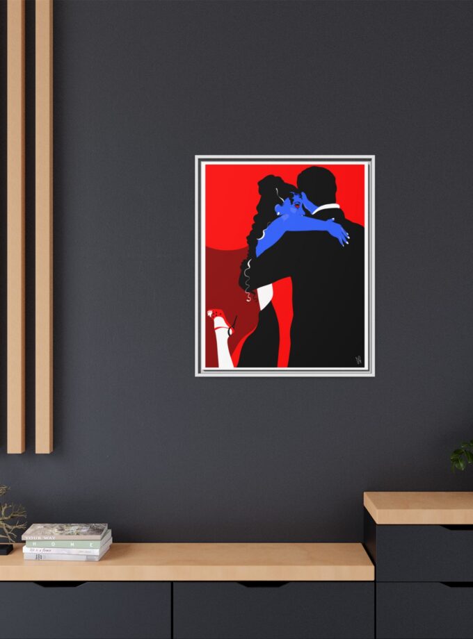 Core Connection Canvas, Framed