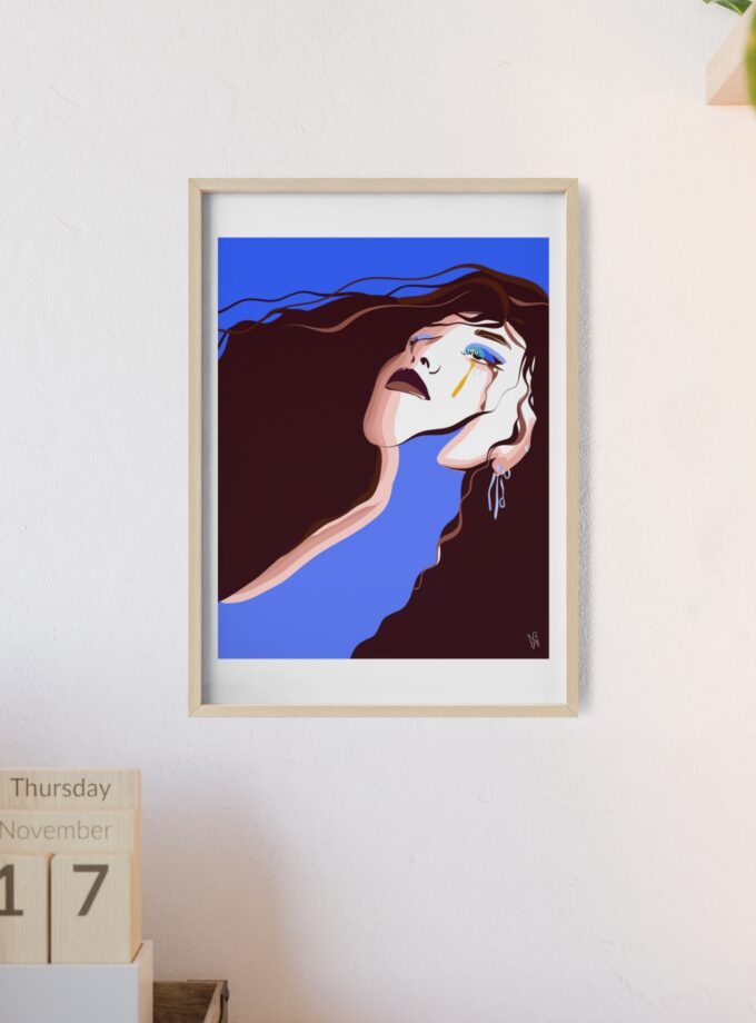 Trance Poster, Framed