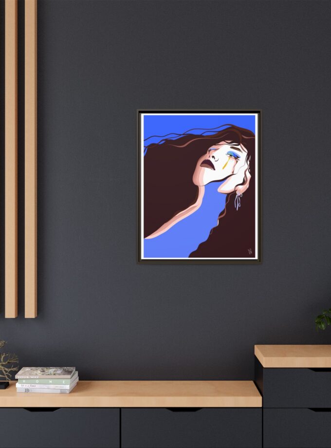 Trance Canvas, Framed