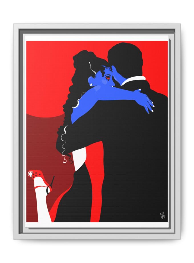 Core Connection Canvas, Framed