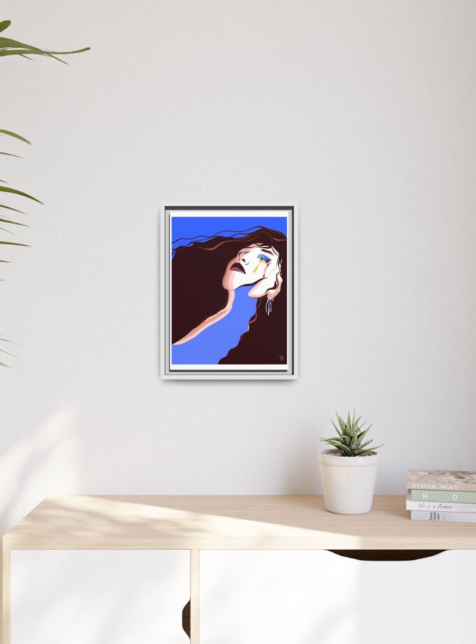 Trance Canvas, Framed