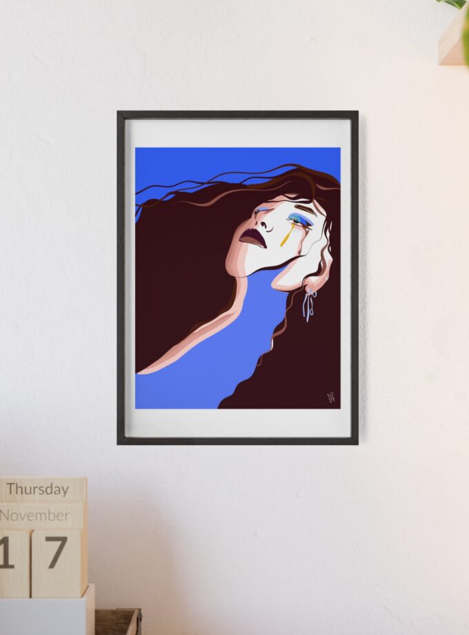 Trance Poster, Framed