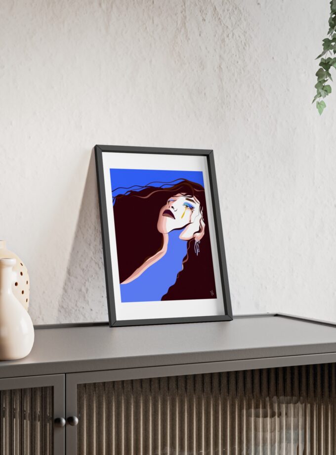 Trance Poster, Framed