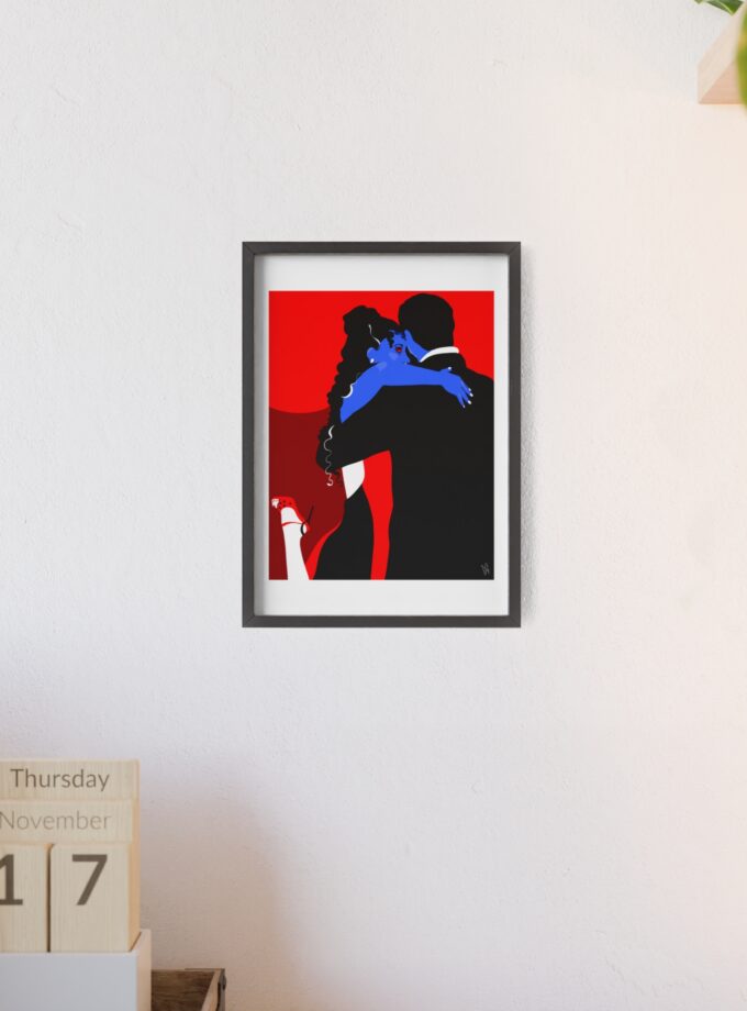 Core Connection Poster, Framed