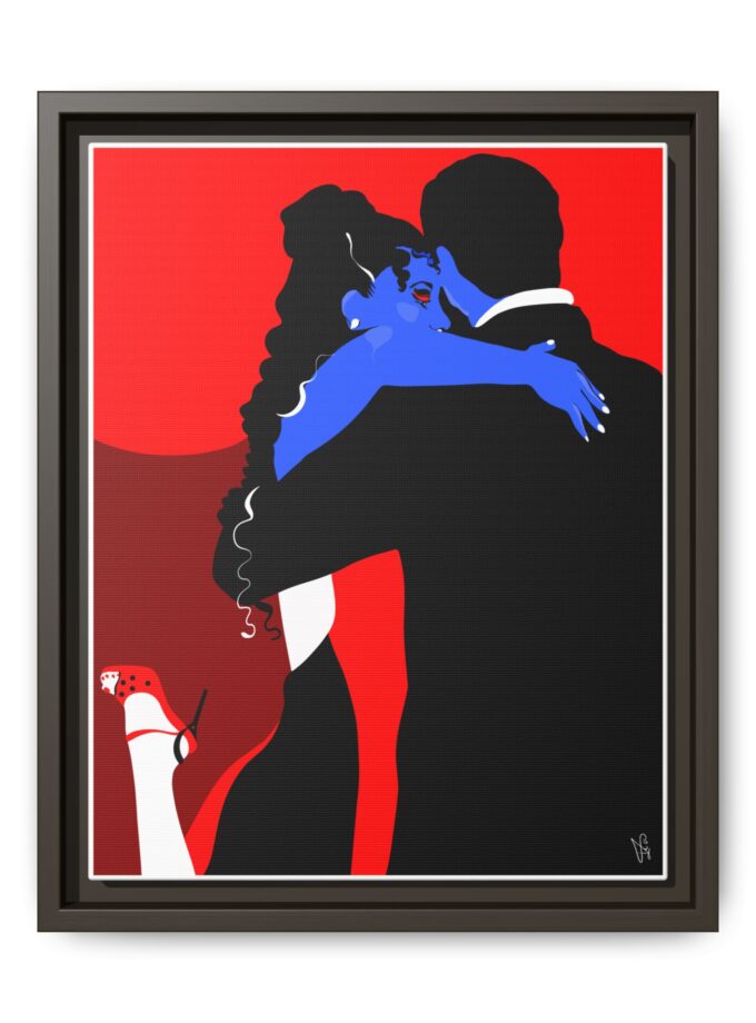 Core Connection Canvas, Framed