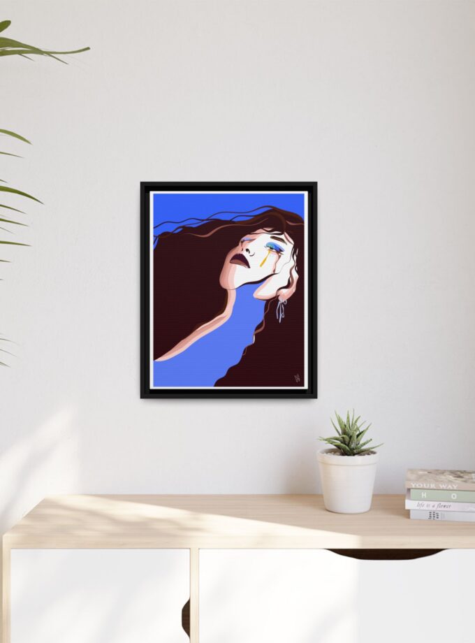 Trance Canvas, Framed