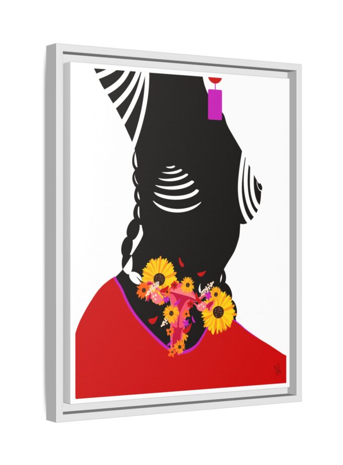 Coming Back Canvas, Framed