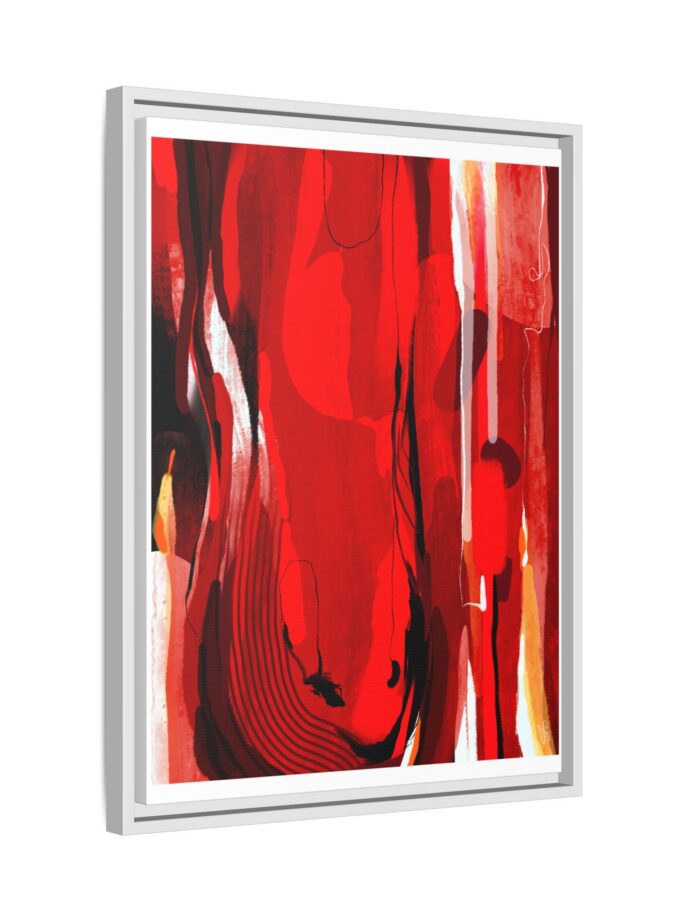 Dirty Work Canvas, Framed