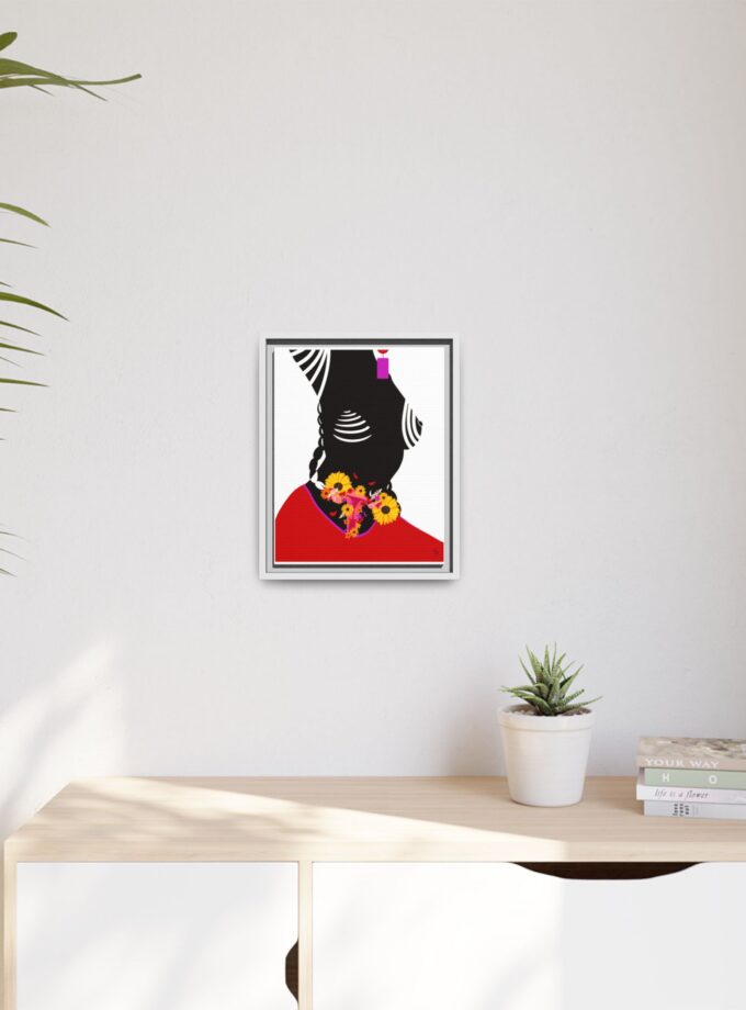 Coming Back Canvas, Framed