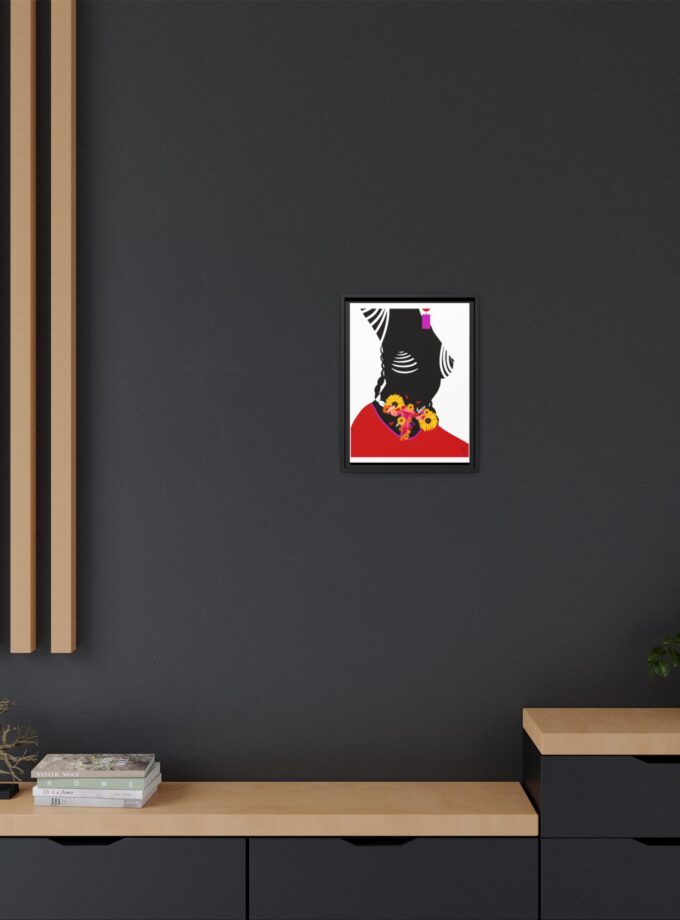 Coming Back Canvas, Framed