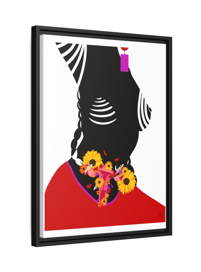 Coming Back Canvas, Framed