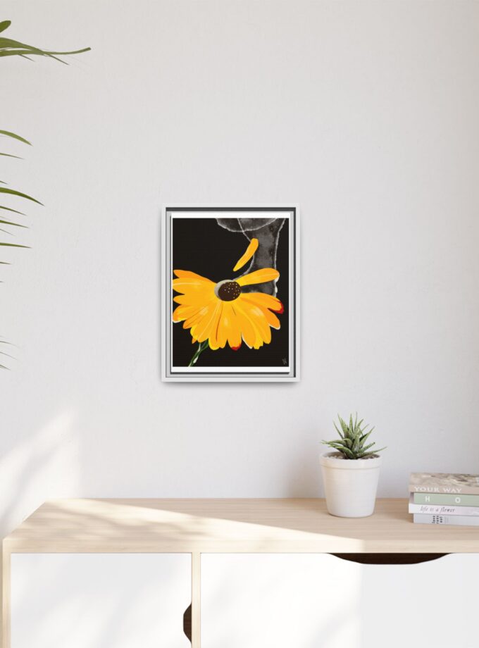 Defrozing Canvas, Framed