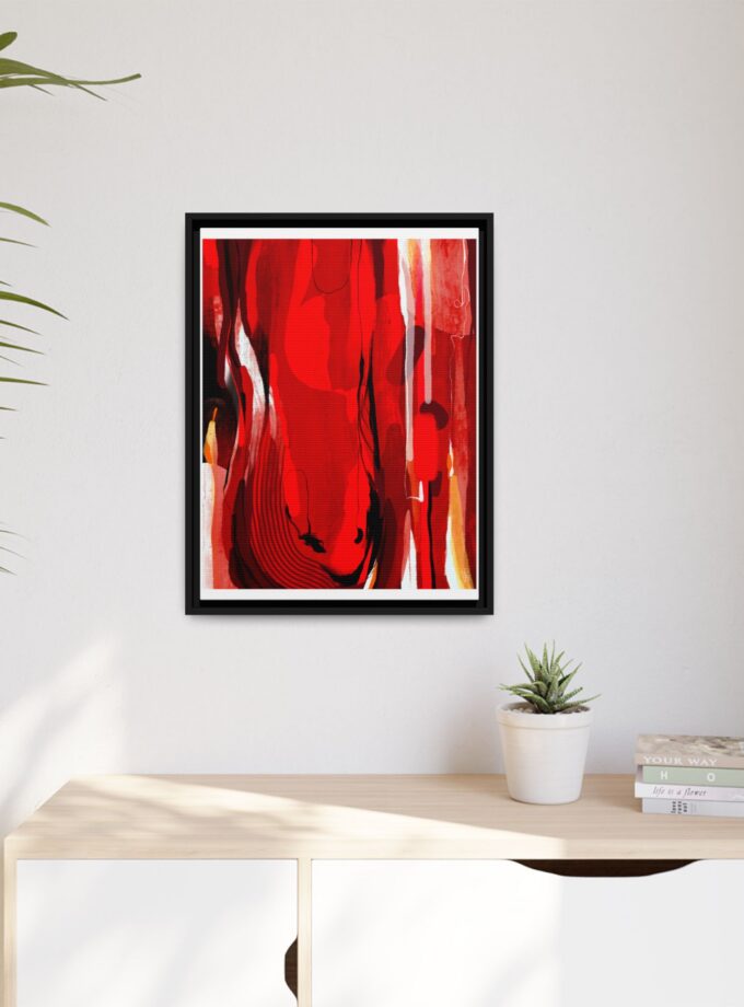 Dirty Work Canvas, Framed