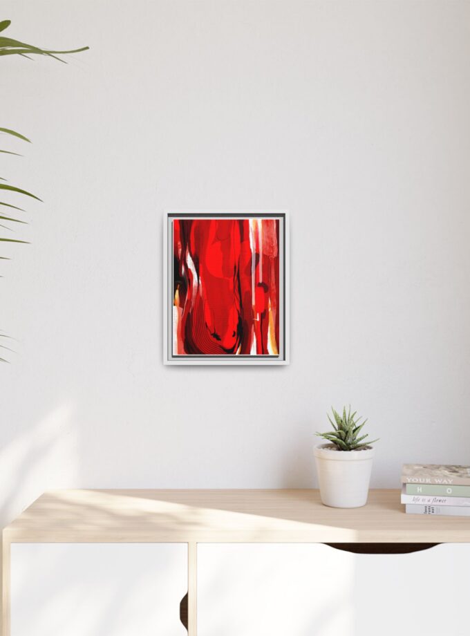 Dirty Work Canvas, Framed