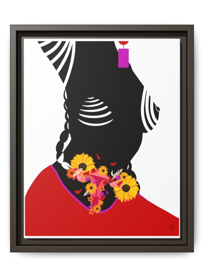 Coming Back Canvas, Framed