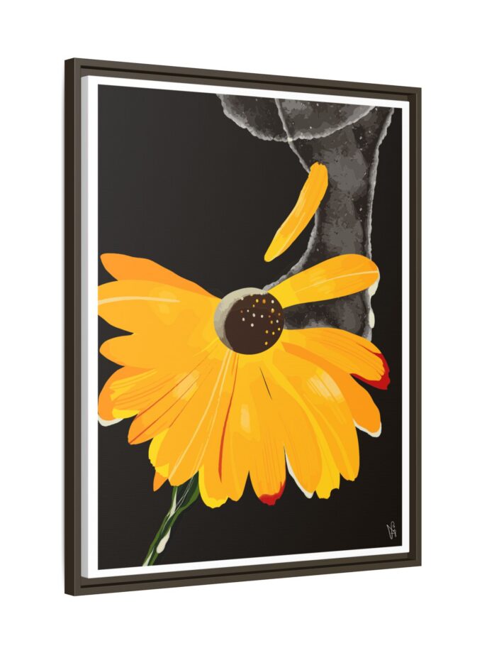 Defrozing Canvas, Framed