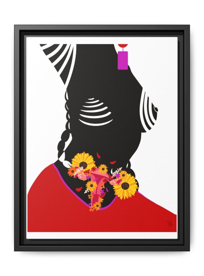 Coming Back Canvas, Framed