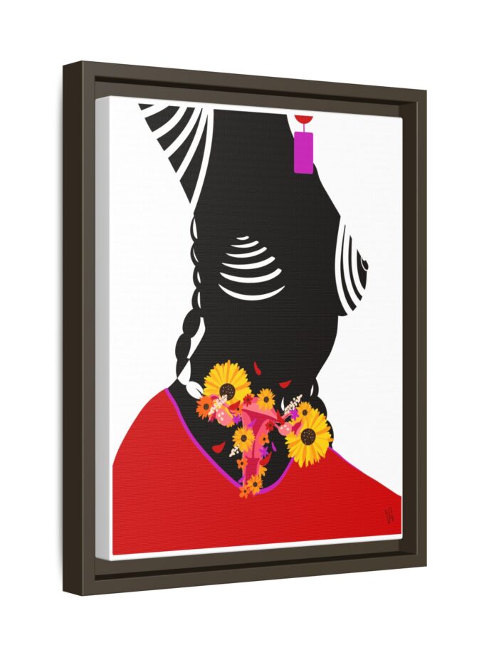 Coming Back Canvas, Framed