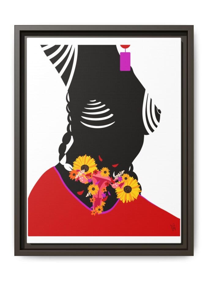 Coming Back Canvas, Framed