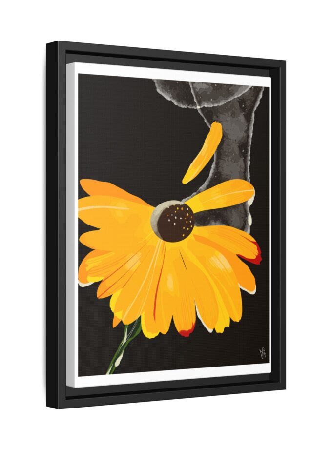 Defrozing Canvas, Framed