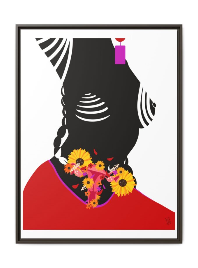 Coming Back Canvas, Framed