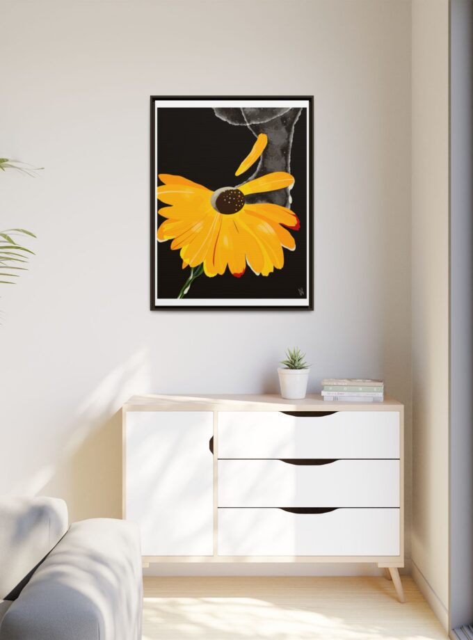 Defrozing Canvas, Framed