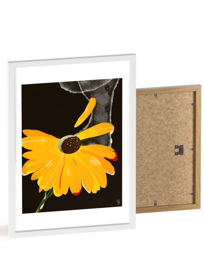 Defrozing Poster, Framed