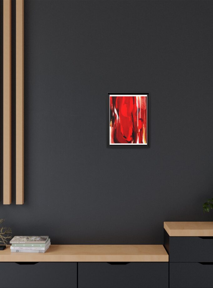 Dirty Work Canvas, Framed