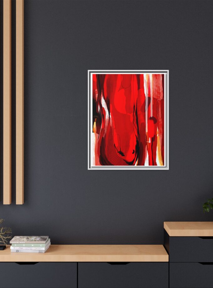 Dirty Work Canvas, Framed