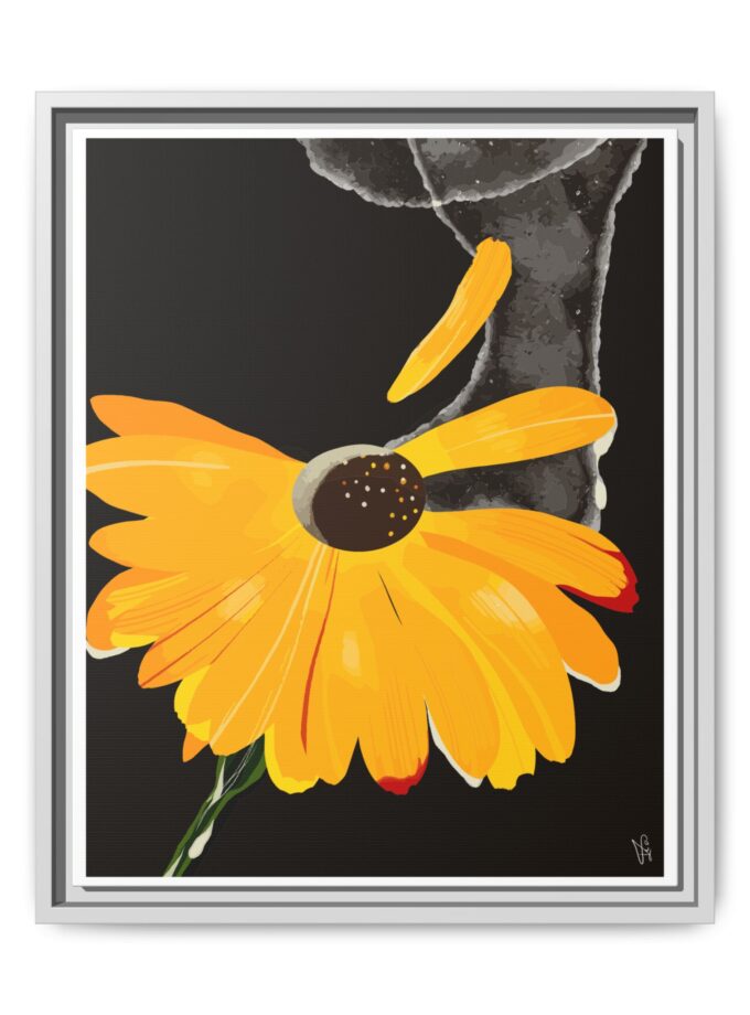 Defrozing Canvas, Framed