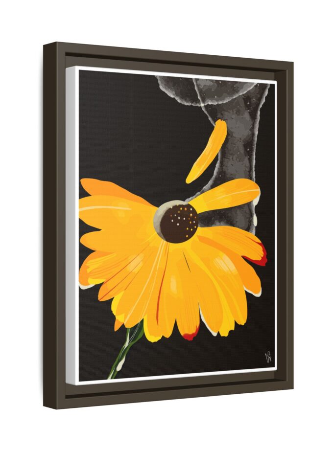 Defrozing Canvas, Framed