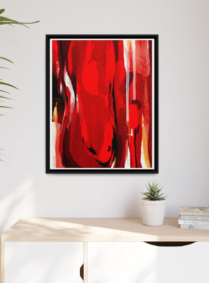 Dirty Work Canvas, Framed