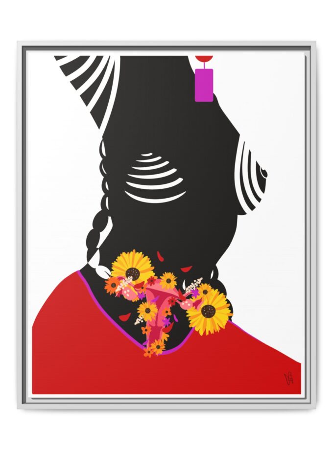 Coming Back Canvas, Framed