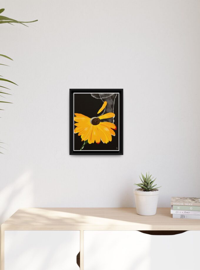 Defrozing Canvas, Framed