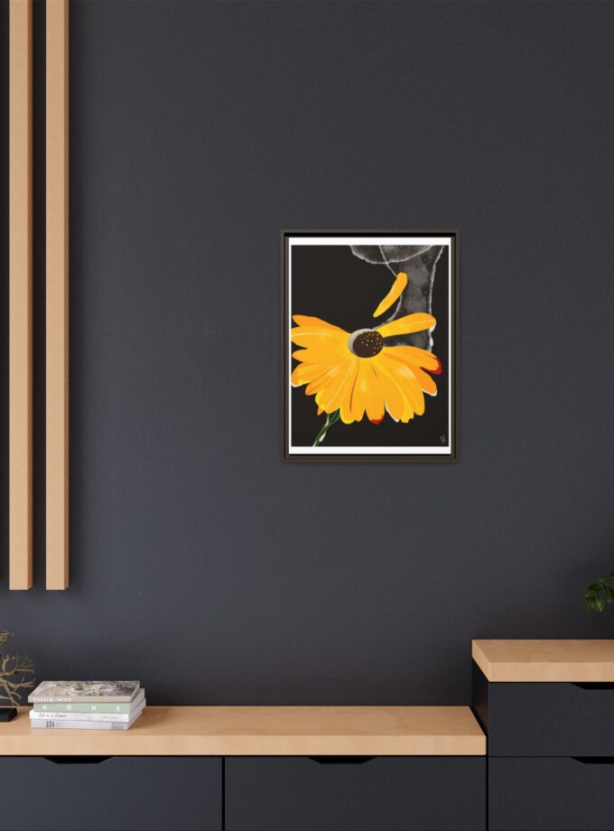 Defrozing Canvas, Framed