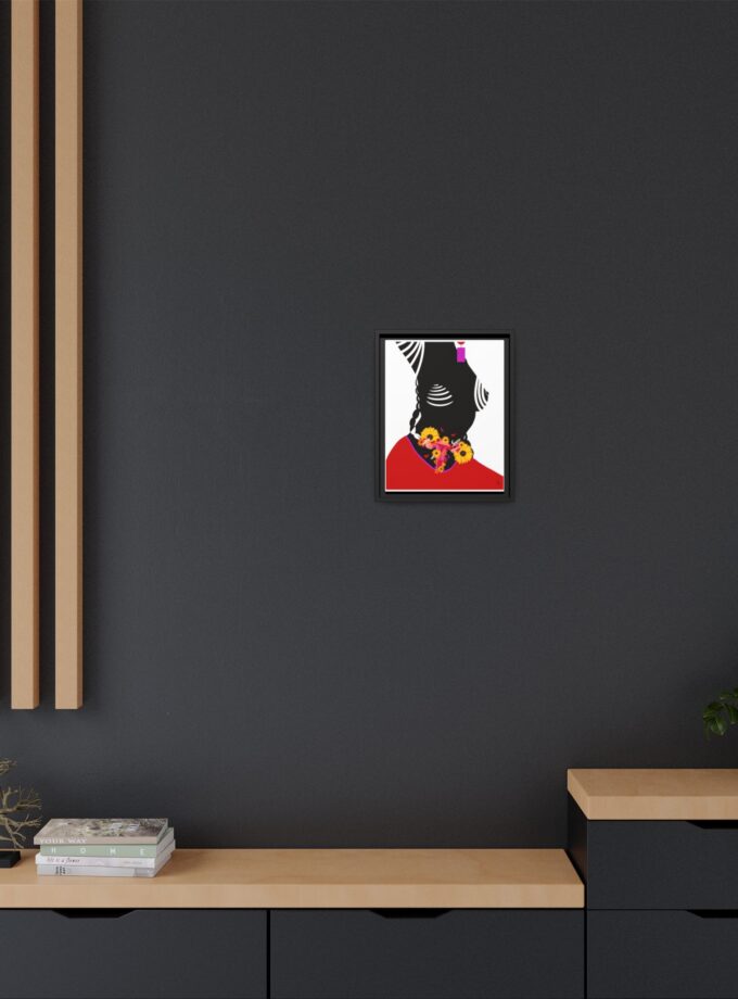 Coming Back Canvas, Framed