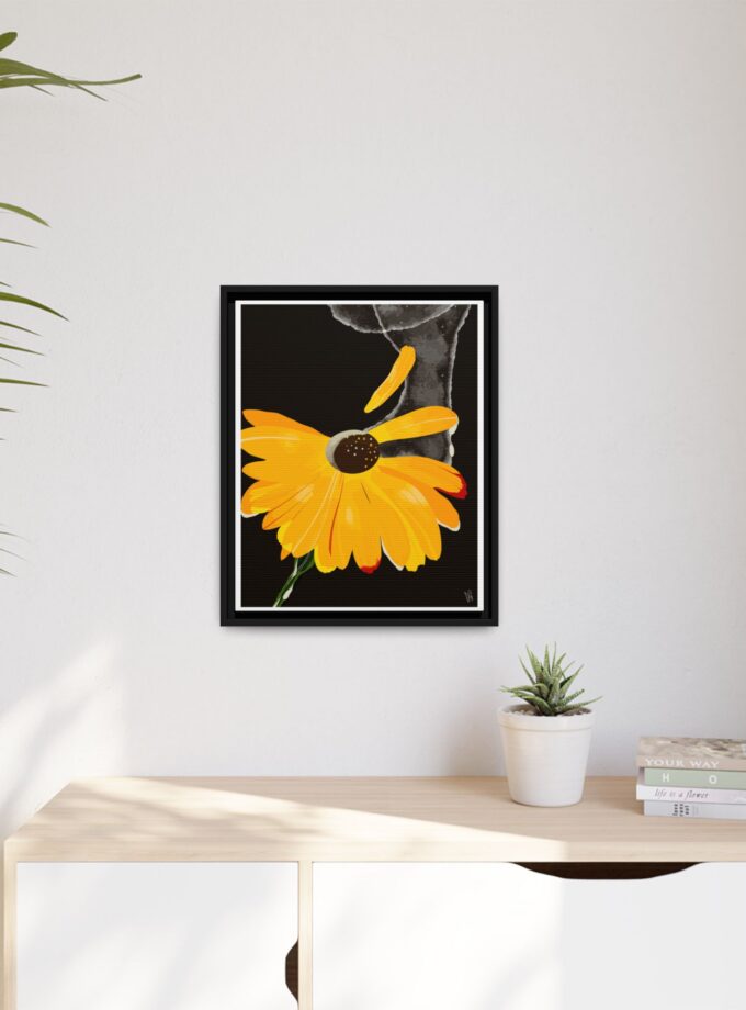 Defrozing Canvas, Framed