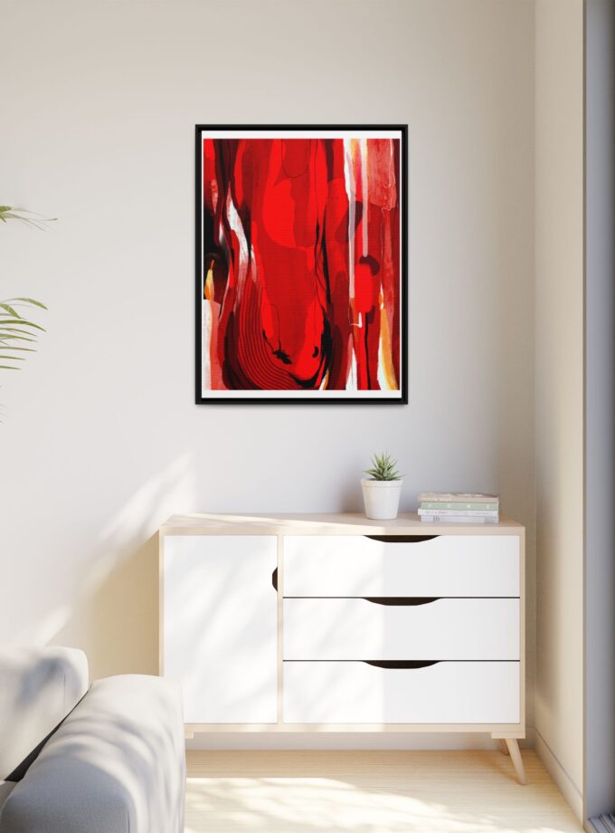 Dirty Work Canvas, Framed