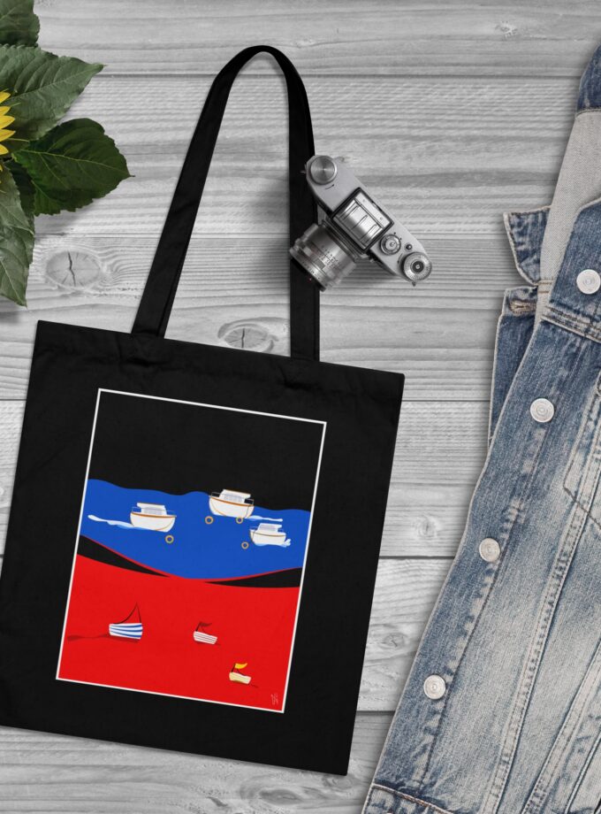 Two Worlds Tote Bag