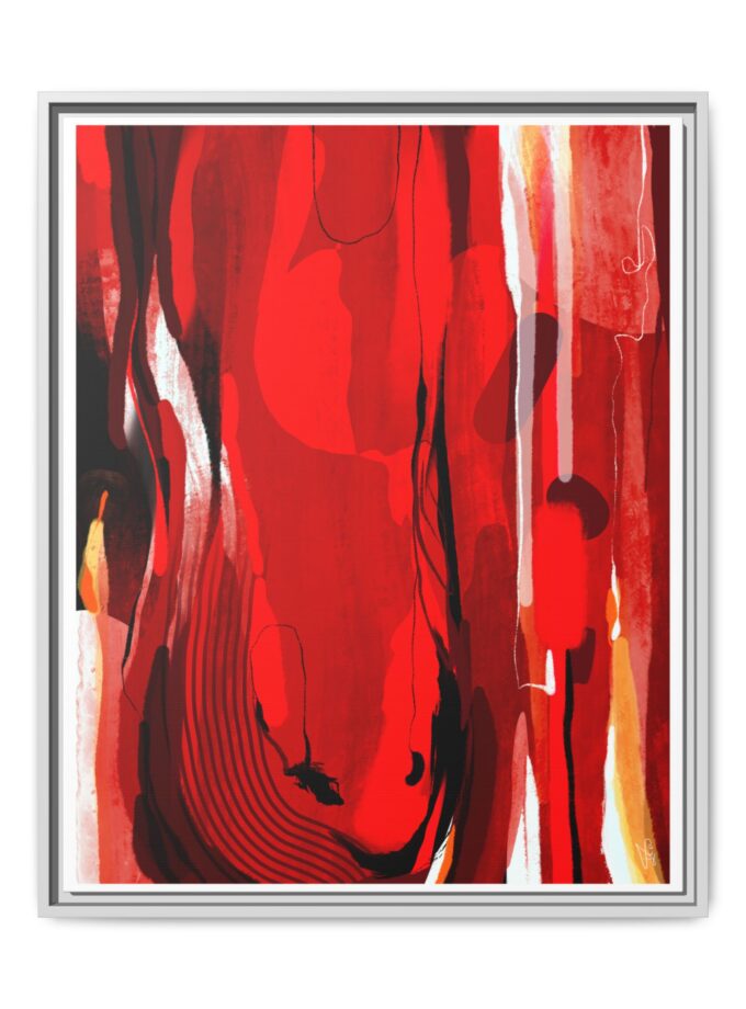 Dirty Work Canvas, Framed