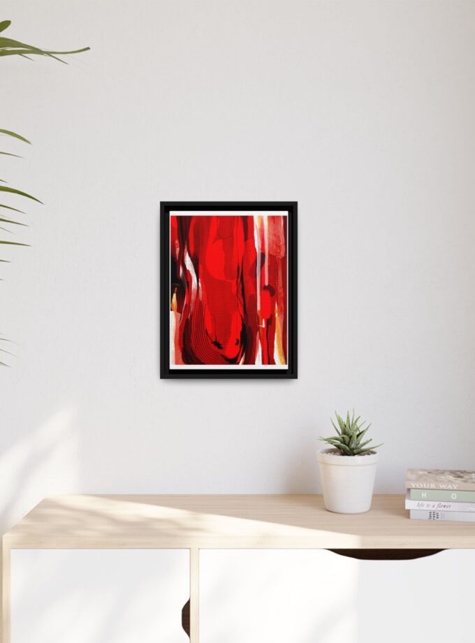 Dirty Work Canvas, Framed