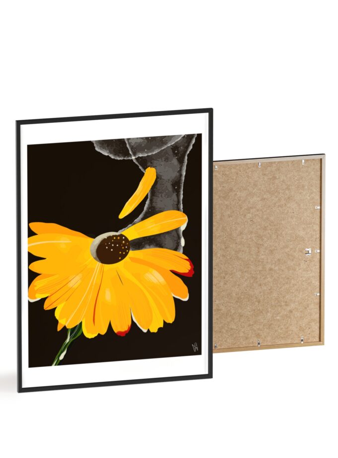 Defrozing Poster, Framed