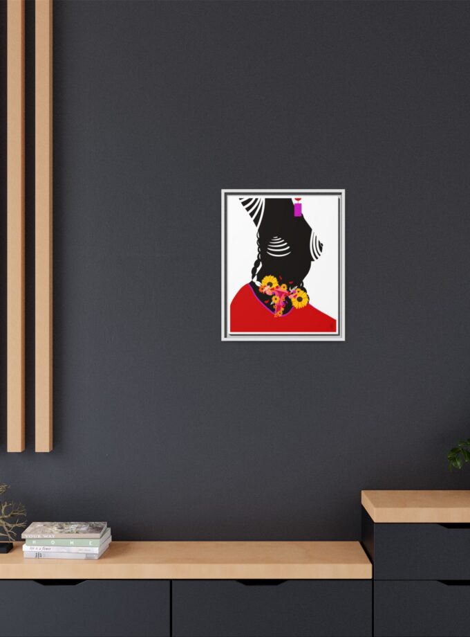 Coming Back Canvas, Framed