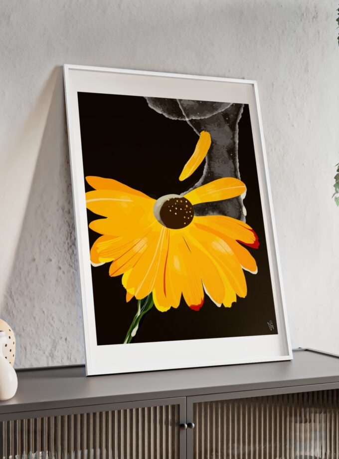 Defrozing Poster, Framed