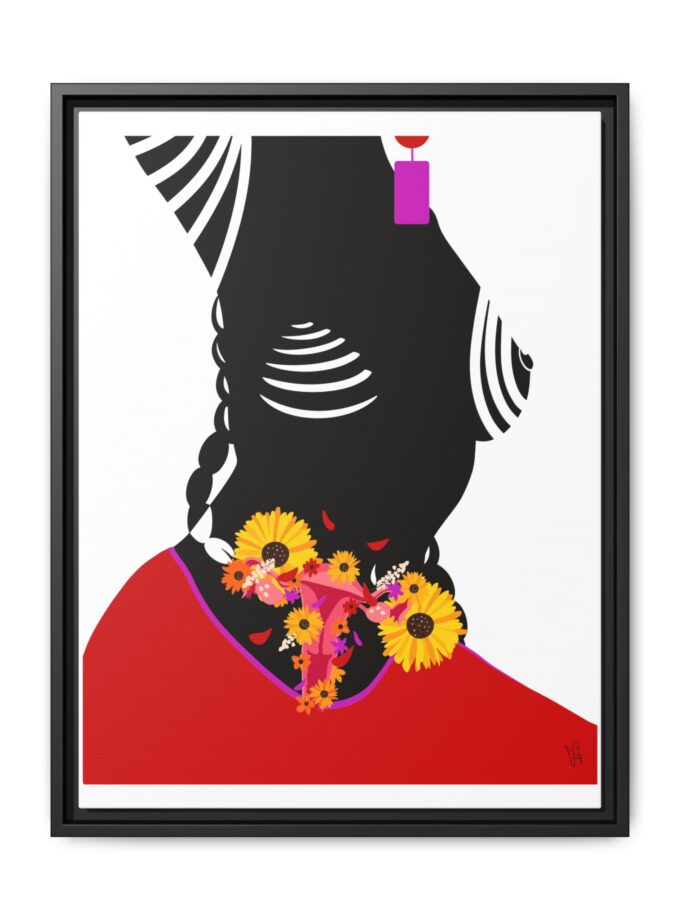 Coming Back Canvas, Framed