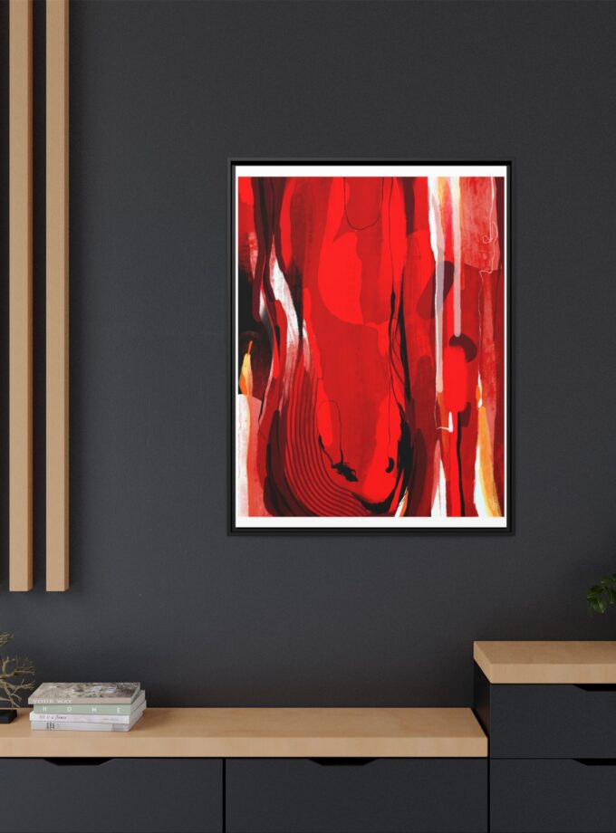 Dirty Work Canvas, Framed